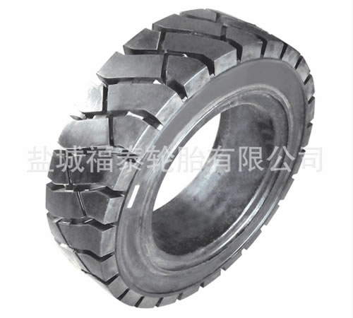 黑色標準型充氣實芯輪胎